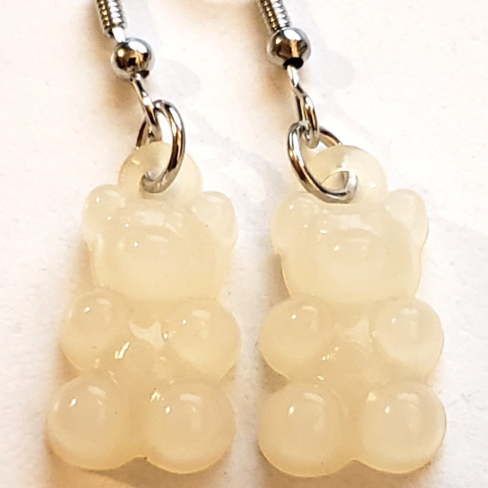 Resin Gummy Bear Earrings